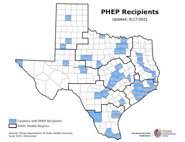 Texas department of state deals health services